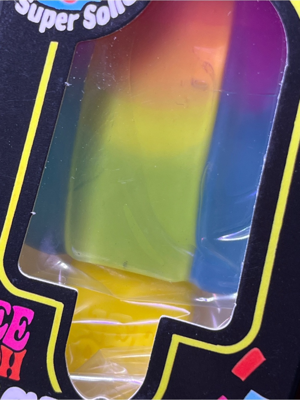 Nice-Sicle Nee-Doh Squish Popsicle fidget- Rainbow Colors Super Solid - Picture 5 of 5